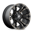 Fuel Vapor Matte Black Double Dark Tint Wheel (D569) | Dirty Garage