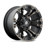 Fuel Vapor Matte Black Double Dark Tint Wheel (D569) | Dirty Garage