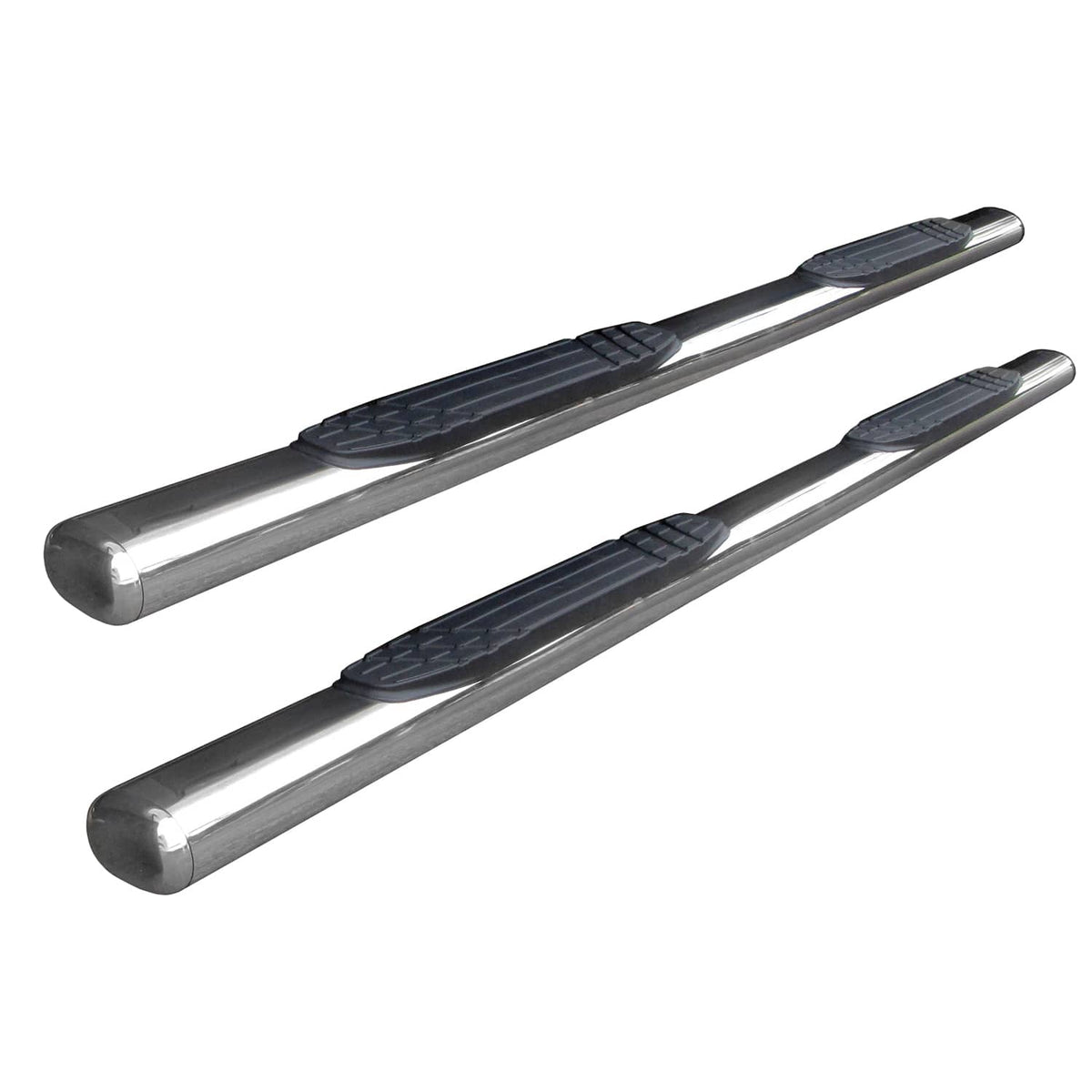 Universal 4" Stainless 1000 Series 87" Cab Length Nerf Bars | Dirty Garage