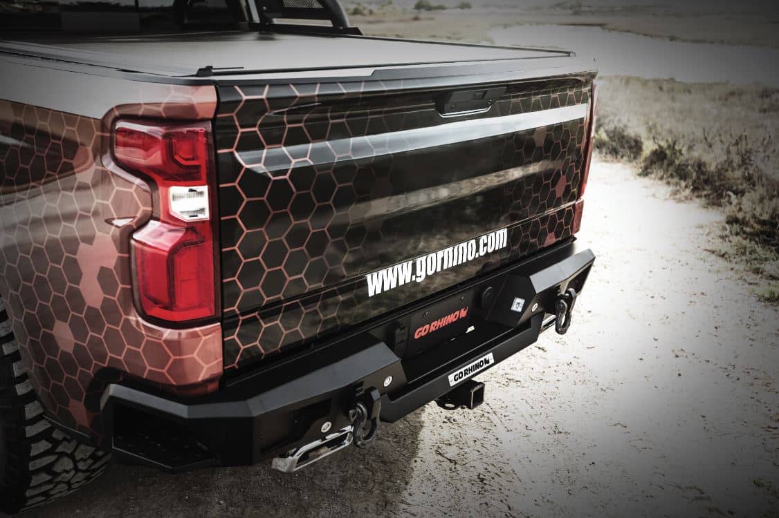 2019-2025 GM 1500 Rear Bumper - View 3 | Dirty Garage