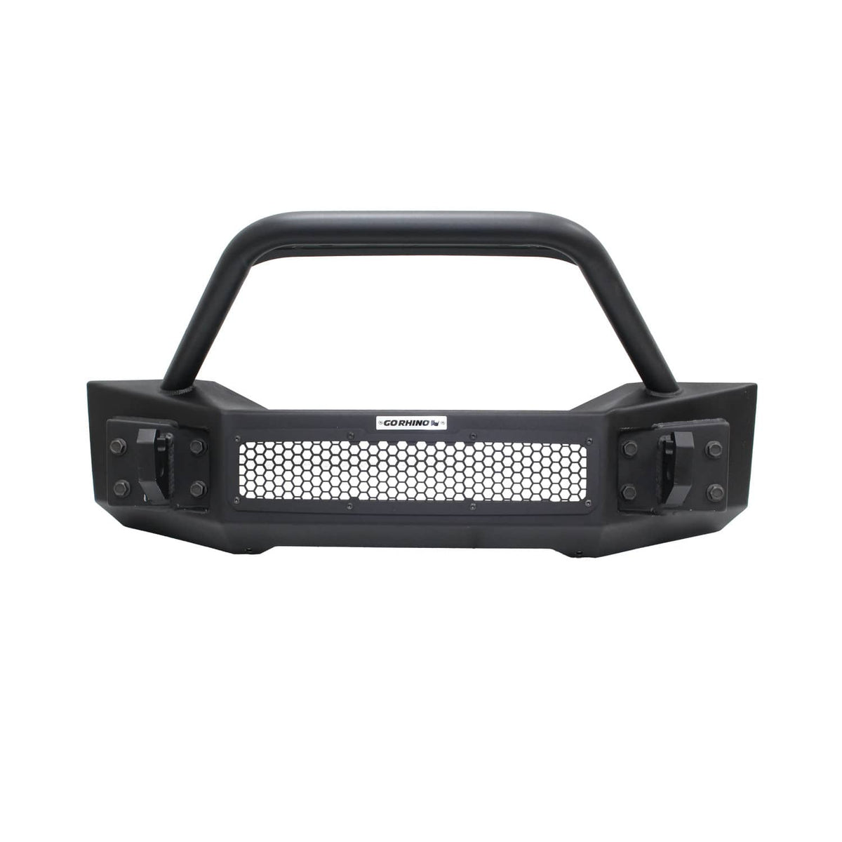 2007-2025 Wrangler 2020-2023 Gladiator Front Bumper with Tubular Override Bar | Dirty Garage