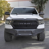 2019-2024 Ram 1500 Front Bumper with Power Actuated Hide-Away Light Bar Mount - View 2 | Dirty Garage