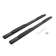 Universal Black 4 Oval 80 Cab Length Nerf Bars | Dirty Garage