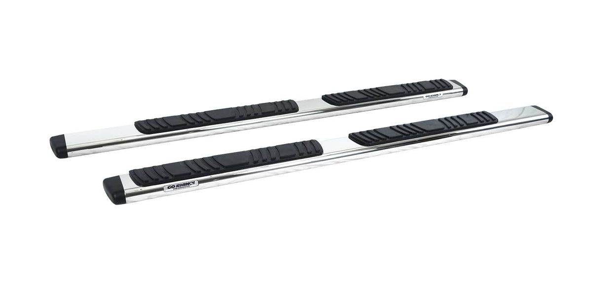 Universal Stainless 5 Oval 71 Cab Length Nerf Bars | Dirty Garage
