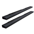 Universal Black 6" Rectangular 87" Cab Length Nerf Bars | Dirty Garage
