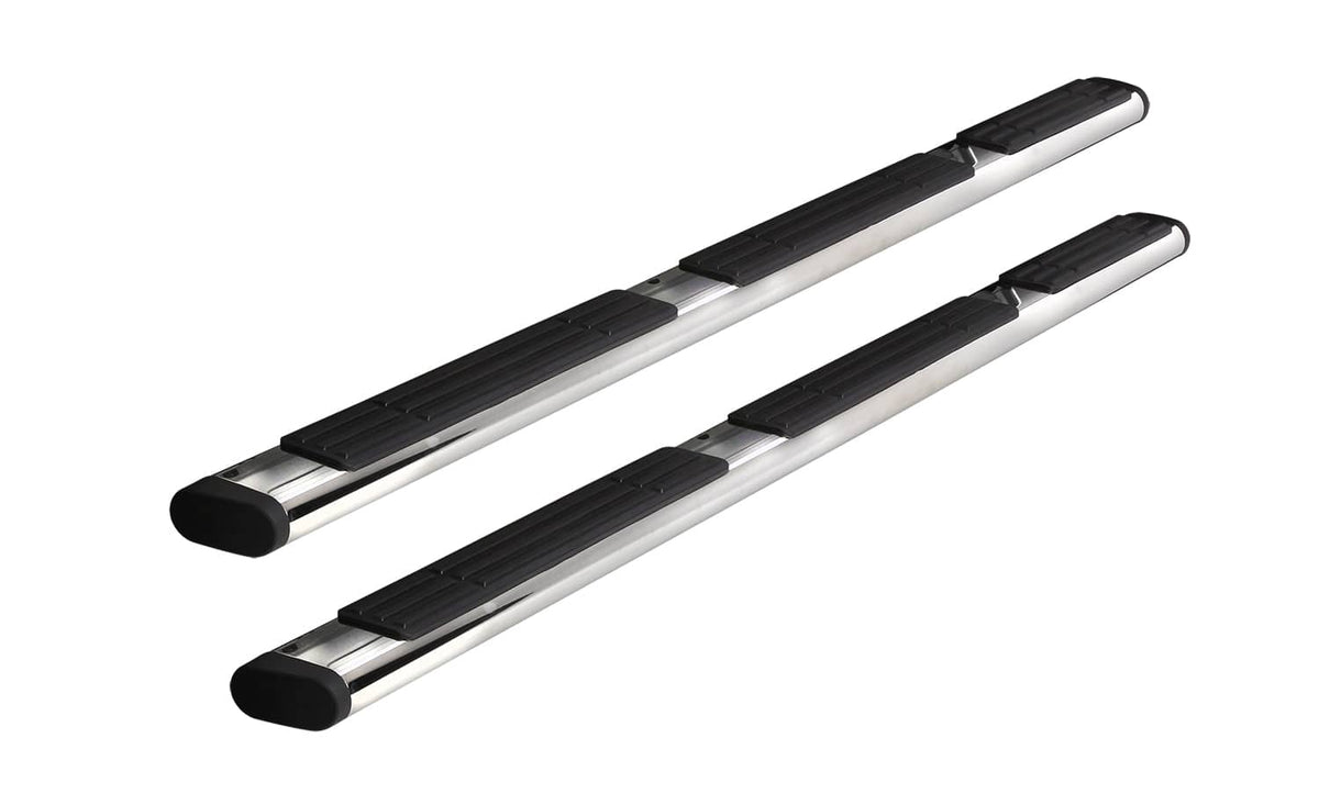 Universal Stainless 6 Oval 96 Cab Length Nerf Bars | Dirty Garage