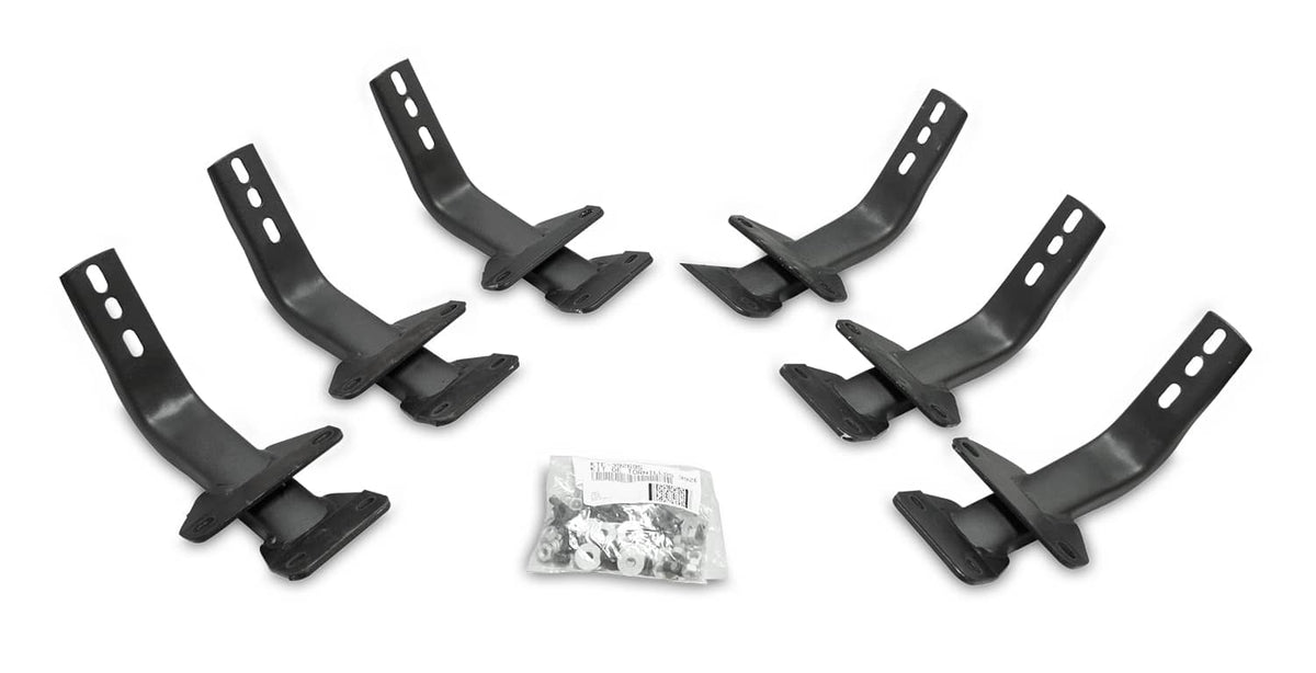 2015-2025 F-150 Crew Cab 2017-2025 Superduty Extended Crew Cab Cab Length Nerf Bars Mount Kit | Dirty Garage