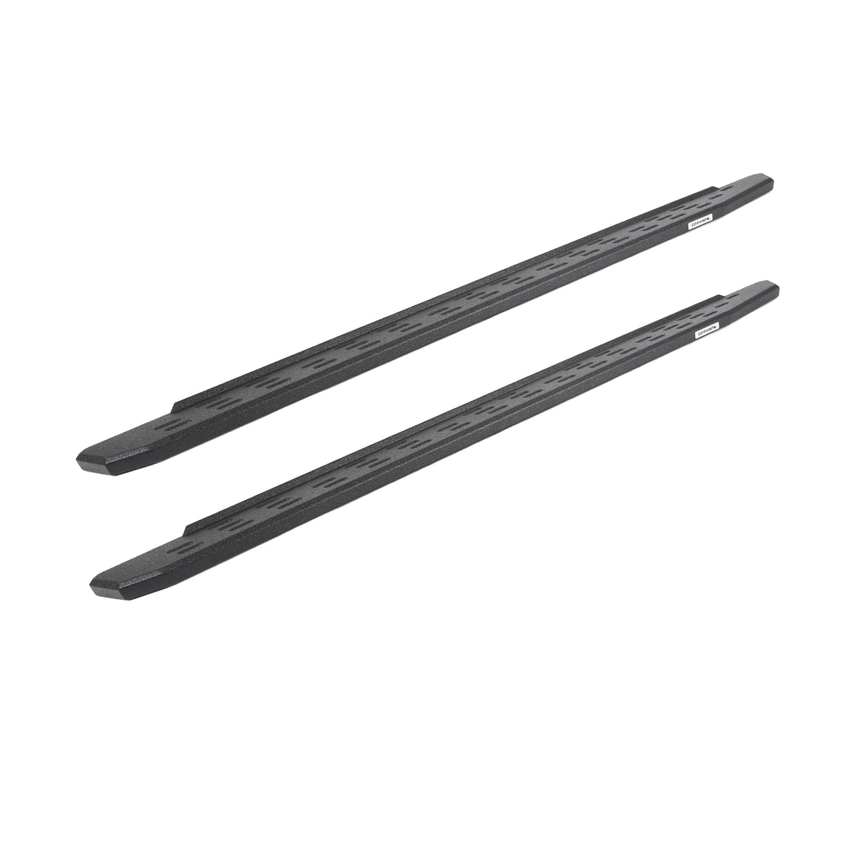 Universal 87" RB30 Running Board Black Texture Powder Coat | Dirty Garage