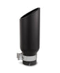 Universal Black Exhaust Tip 3.5 ID 5 OD 14 Length | Dirty Garage