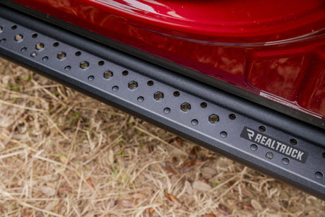 2015-2026 F-150/Superduty Dominator Xtreme DSS Side Steps with Rocker Panel Mounting Bracket Kit, Powder Coated (DSS4155T) | Dirty Garage