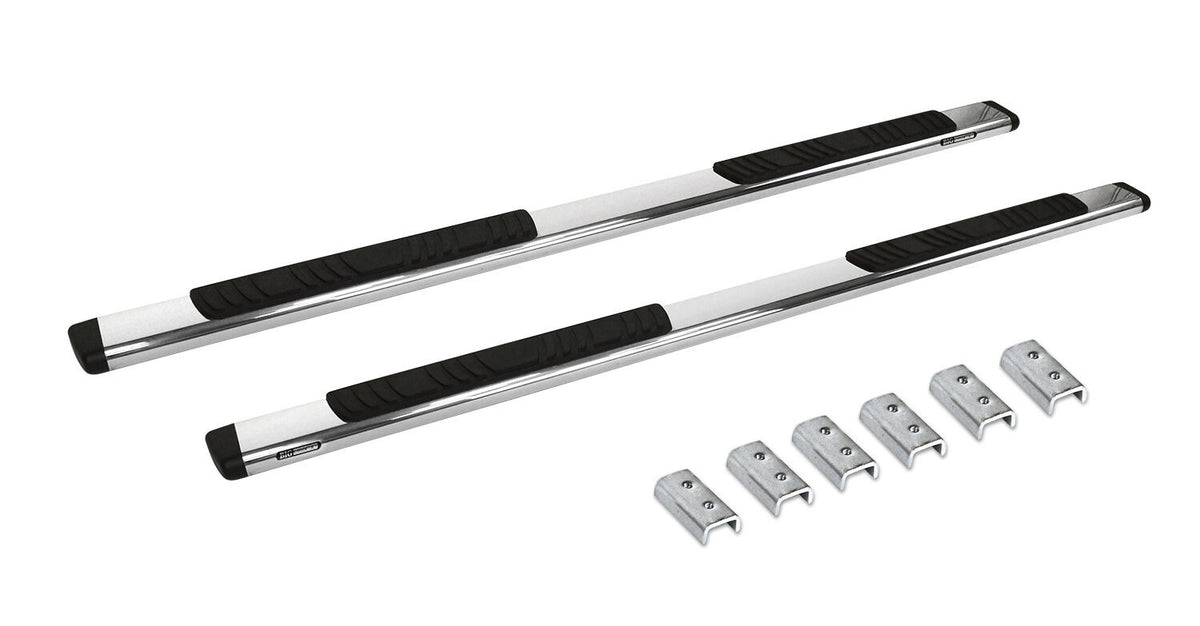 2009-2027 Ram 1500/Ram HD 5" OE Xtreme Low Profile Side Steps with Mounting Brackets Kit, Polished (685409987PS) | Dirty Garage