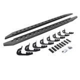 2014-2019 GM 1500/GM HD RB20 Slim Line Running Boards with Mounting Bracket Kit, Protective Bedliner coating (69404787ST) | Dirty Garage