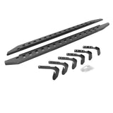 1999-2016 Superduty RB20 Slim Line Running Boards with Mounting Bracket Kit, Protective Bedliner coating (69418087ST) | Dirty Garage