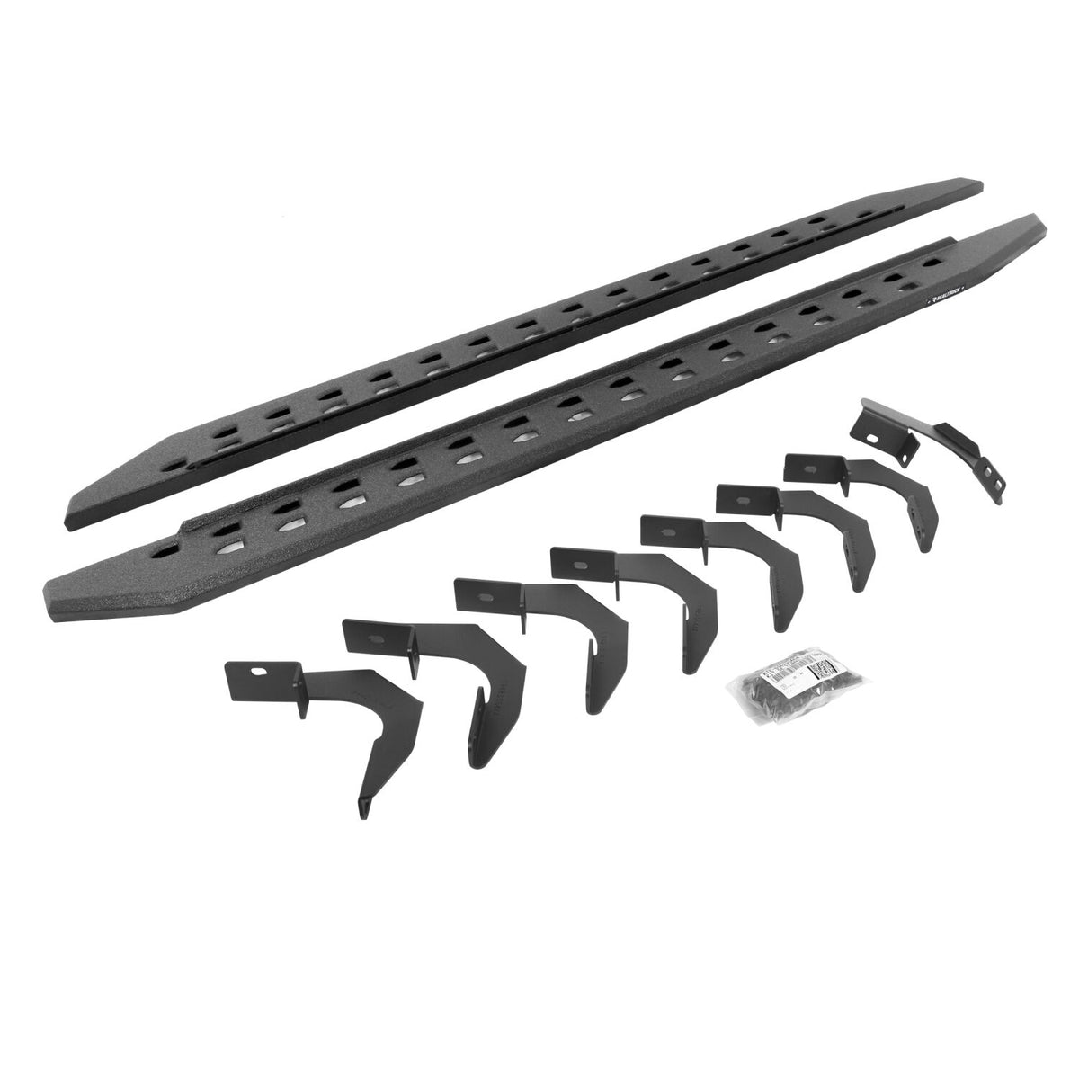 2015-2026 Colorado/Canyon RB20 Slim Line Running Boards with Mounting Bracket Kit, Protective Bedliner coating (69423580ST) | Dirty Garage