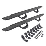 2019-2026 GM 1500/GM HD RB30 Running Boards with Mounting Brackets, 2 Pairs Drop Steps Kit, Protective Bedliner coating (6960488020T) | Dirty Garage
