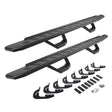 2014-2019 GM 1500/GM HD RB30 Running Boards with Mounting Brackets, 2 Pairs Drop Steps Kit, Textured Black (6960588020PC) | Dirty Garage