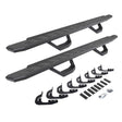2014-2019 GM 1500/GM HD RB30 Running Boards with Mounting Brackets, 2 Pairs Drop Steps Kit, Protective Bedliner coating (6960588020T) | Dirty Garage