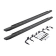 2009-2014 Ram 1500 RB30 Running Boards with Mounting Bracket Kit, Textured Black (69609980PC) | Dirty Garage