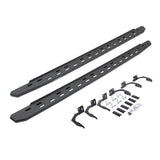 2009-2027 Ram 1500/Ram HD RB30 Slim Line Running Boards with Mounting Bracket Kit, Protective Bedliner coating (69610687ST) | Dirty Garage