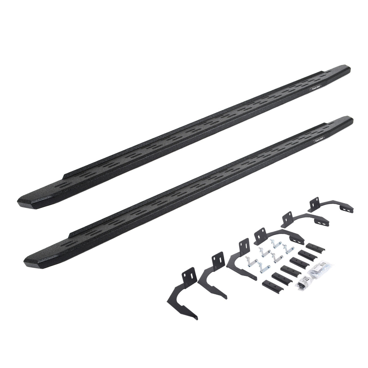 2009-2027 Ram 1500/Ram HD RB30 Running Boards with Mounting Bracket Kit, Protective Bedliner coating (69610687T) | Dirty Garage
