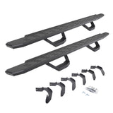 2004-2014 F-150 RB30 Running Boards with Mounting Brackets, 2 Pairs Drop Steps Kit, Protective Bedliner coating (6961268020T) | Dirty Garage