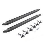 2021-2024 Bronco RB30 Running Boards with Mounting Bracket Kit, Textured Black (69612973PC) | Dirty Garage