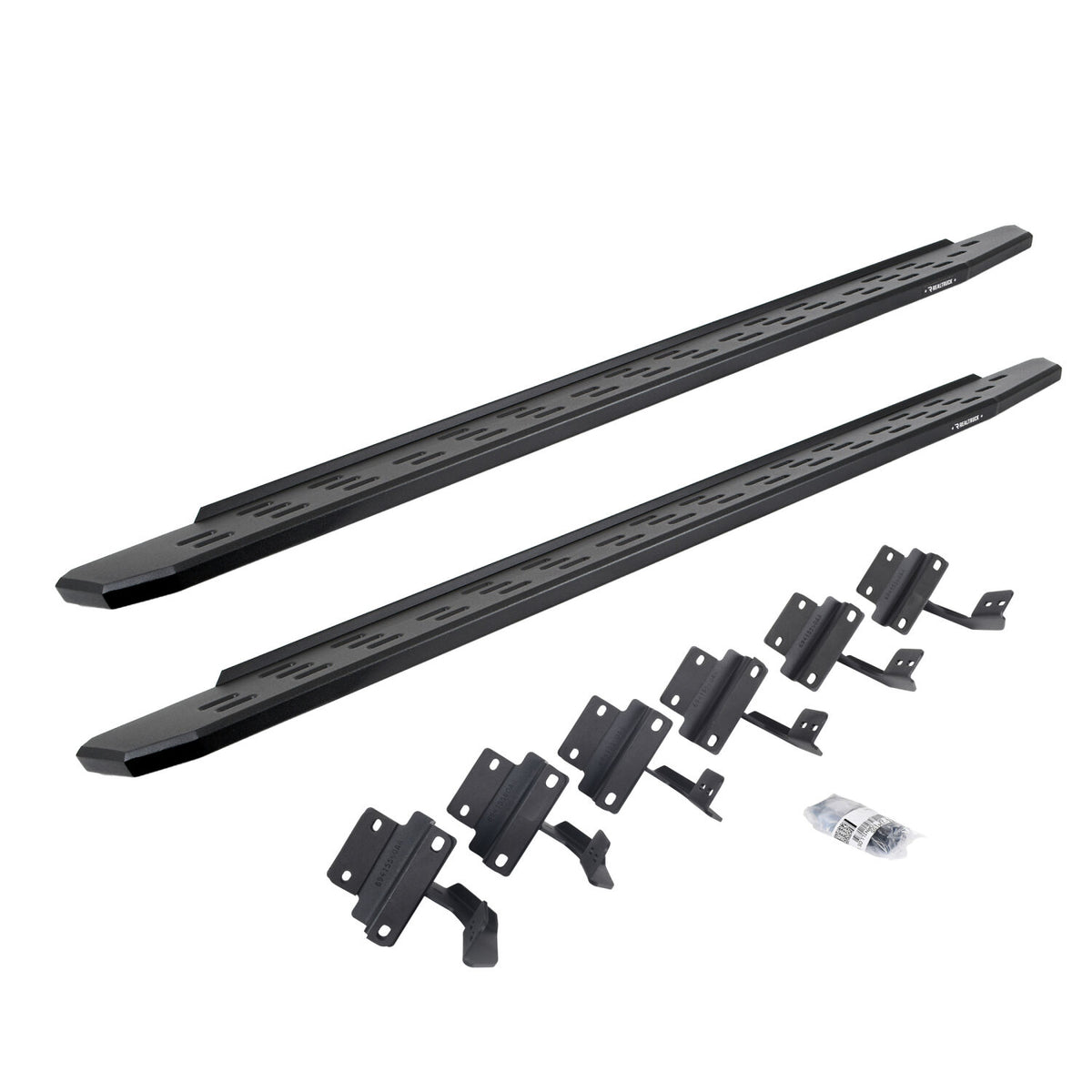 2004-2014 F-150 RB30 Running Boards with Mounting Bracket Kit, Textured Black (69615087PC) | Dirty Garage