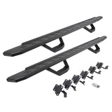 2015-2026 F-150/Superduty RB30 Running Boards with Mounting Brackets, 2 Pairs Drop Steps Kit, Protective Bedliner coating (6961558720T) | Dirty Garage
