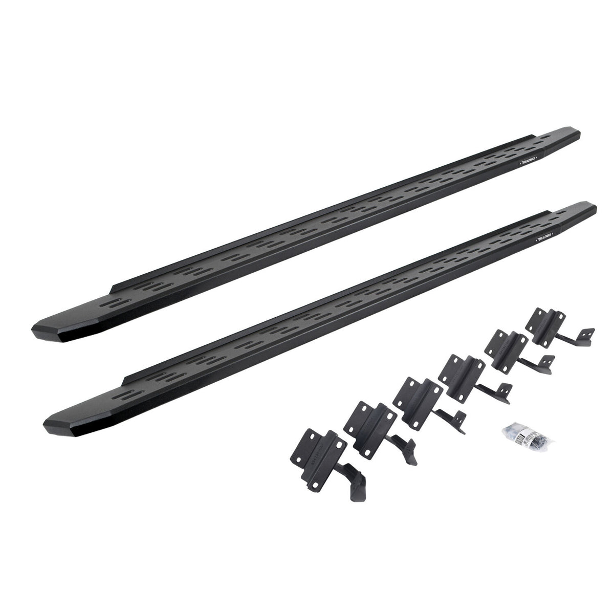 2015-2026 F-150/Superduty RB30 Running Boards with Mounting Bracket Kit, Textured Black (69615587PC) | Dirty Garage