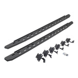 2015-2026 F-150/Superduty RB30 Slim Line Running Boards with Mounting Bracket Kit, Protective Bedliner coating (69615587ST) | Dirty Garage