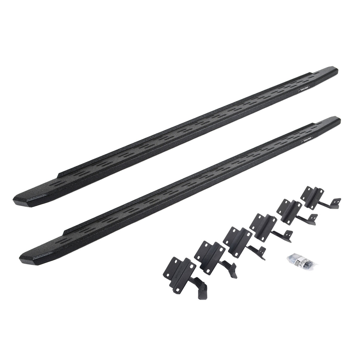 2015-2026 F-150/Superduty RB30 Running Boards with Mounting Bracket Kit, Protective Bedliner coating (69615587T) | Dirty Garage