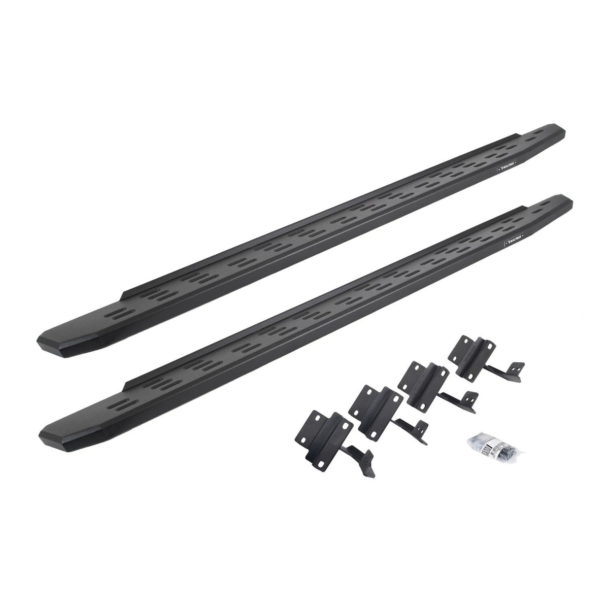 2015-2026 F-150/Superduty RB30 Running Boards with Mounting Bracket Kit, Textured Black (69617780PC) | Dirty Garage