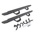 2015-2024 Ram 1500 RB30 Running Boards with Mounting Brackets, 2 Pairs Drop Steps Kit, Protective Bedliner coating (6962998020T) | Dirty Garage