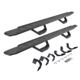 2015-2024 Ram 1500 RB30 Running Boards with Mounting Brackets, 2 Pairs Drop Steps Kit, Protective Bedliner coating (6962998020T) | Dirty Garage