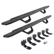 2019-2027 Ram 1500 RB30 Running Boards with Mounting Brackets, 2 Pairs Drop Steps Kit, Protective Bedliner coating (6963068720T) | Dirty Garage