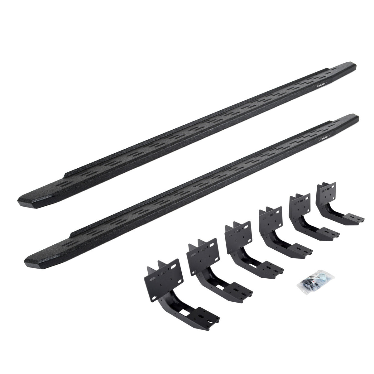2019-2027 Ram 1500 RB30 Running Boards with Mounting Bracket Kit, Protective Bedliner coating (69630687T) | Dirty Garage