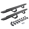 2007-2021 Tundra RB30 Running Boards with Brackets, 2 Pairs Drop Steps Kit Double Cab, Textured Black (6964158020PC) | Dirty Garage