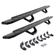 2023-2026 Sequoia RB30 Running Boards with Mounting Brackets, 2 Pairs Drop Steps Kit, Textured Black (6964397320PC) | Dirty Garage
