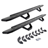 2023-2026 Sequoia RB30 Running Boards with Mounting Brackets, 2 Pairs Drop Steps Kit, Textured Black (6964397320PC) | Dirty Garage