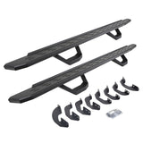 2007-2021 Tundra RB30 Running Boards with Brackets, 2 Pairs Drop Steps Kit Crew Max, Protective Bedliner coating (6964168720T) | Dirty Garage
