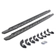 2007-2021 Tundra RB30 Slim Line Running Boards with Bracket Kit Crew Max Only, Textured Black (69641687SPC) | Dirty Garage