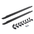 2007-2021 Tundra RB30 Running Boards with Mounting Bracket Kit Crew Max Only, Protective Bedliner coating (69641687T) | Dirty Garage