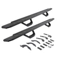 2005-2023 Tacoma RB30 Running Boards W/Mounting Brackets, 2 Pairs Drop Steps Kit -Double Cab Only, Protective Bedliner coating (6964298720T) | Dirty Garage