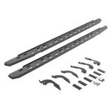2024-2026 Tacoma RB30 Slim Line Running Boards with Mounting Bracket Kit Double Cab Only, Textured Black (69643280SPC) | Dirty Garage