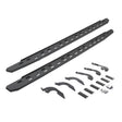 2005-2023 Tacoma RB30 Slim Line Running Boards with Mounting Bracket Kit Double Cab Only, Protective Bedliner coating (69642987ST) | Dirty Garage