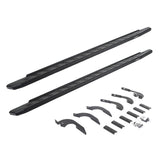 2005-2023 Tacoma RB30 Running Boards with Mounting Bracket Kit Double Cab Only, Protective Bedliner coating (69642987T) | Dirty Garage