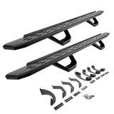 2022-2026 Tundra RB30 Running Boards with Mounting Brackets, 2 Pairs Drop Steps Kit, Textured Black (6964368720PC) | Dirty Garage
