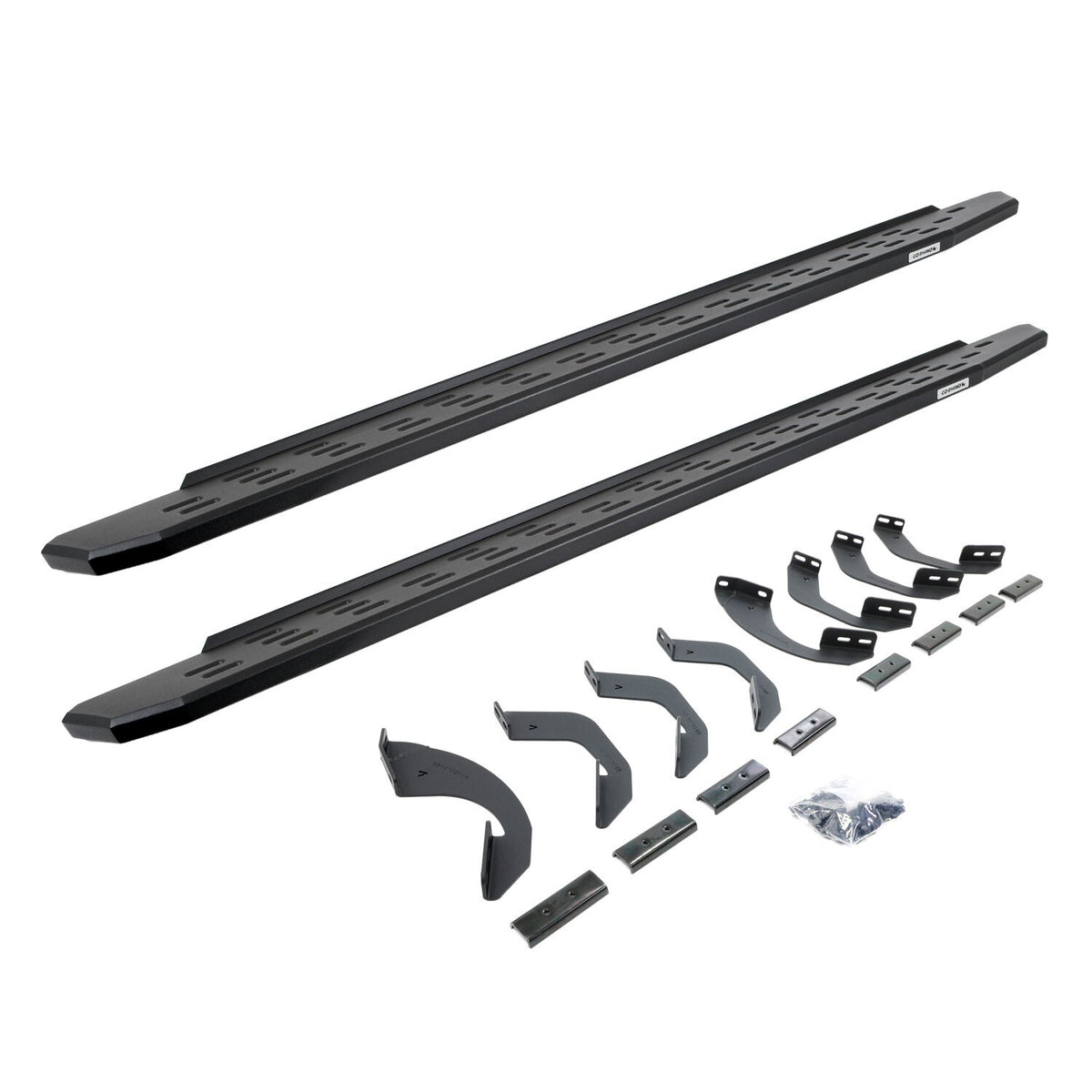 2023-2026 Sequoia RB30 Running Boards with Mounting Bracket Kit, Textured Black (69643973PC) | Dirty Garage