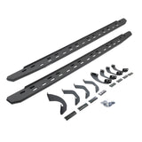 2022-2026 Tundra RB30 Slim Line Running Boards with Brackets Kit Crew Max Only, Protective Bedliner coating (69643687ST) | Dirty Garage