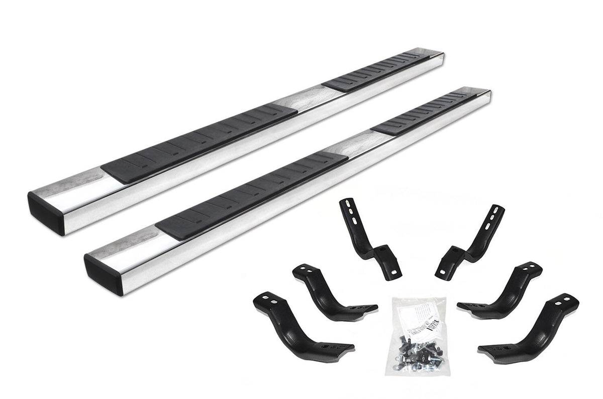 2015-2024 Ram 1500 6" OE Xtreme II Side Steps with Mounting Brackets Kit, Polished (6862439987PS) | Dirty Garage